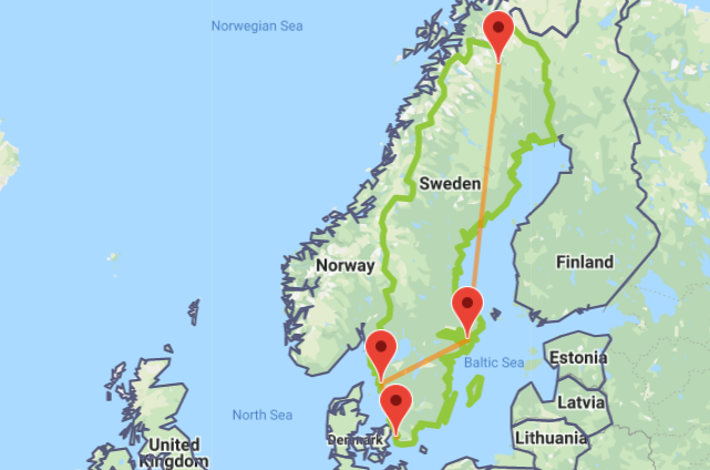 Suecia En Invierno Interrail Eu